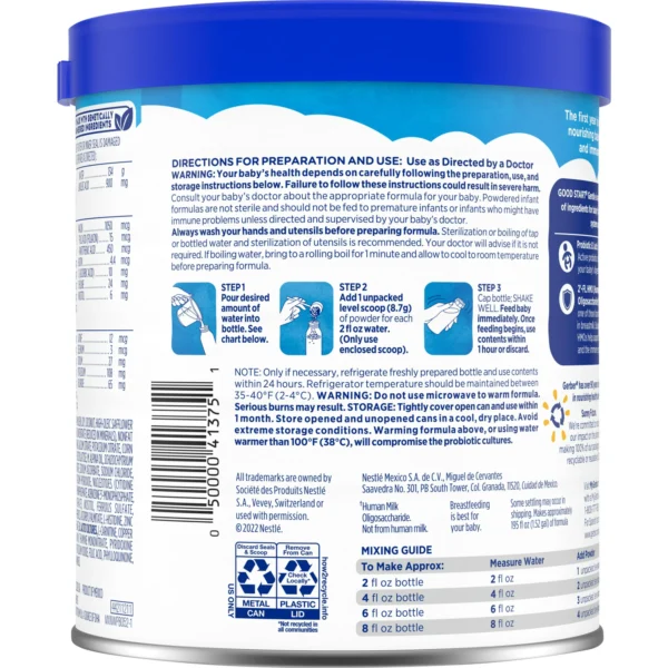 Gerber Good Start Gentle Powder Infant Formula