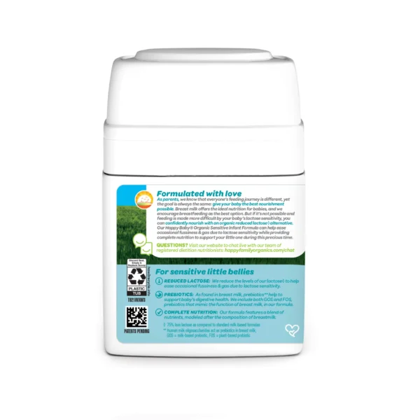 Organic Infant Formula, Stage 1 Sensitive