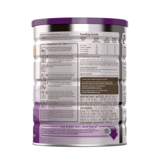 A2 Platinum Premium Infant Formula Stage 1