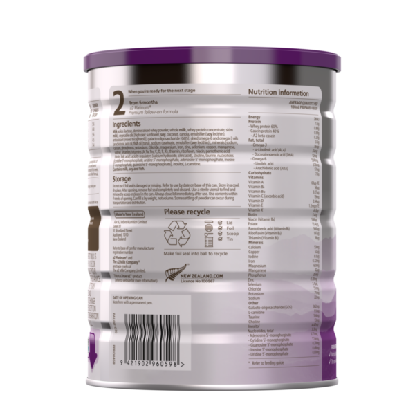 A2 Platinum Premium Infant Formula Stage 1