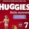 Size 7 Huggies Little Snugglers Diapers