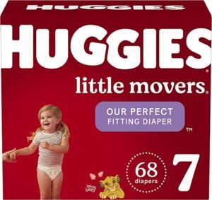 Size 7 Huggies Little Snugglers Diapers
