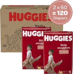 Huggies Little Snugglers Diapers Size 5