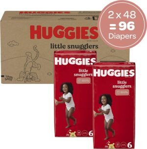 Huggies Little Snugglers Diapers Size 6