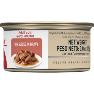 Royal Canin Feline Health Nutrition Adult Instinctive Thin Slices in Gravy Canned Cat Food